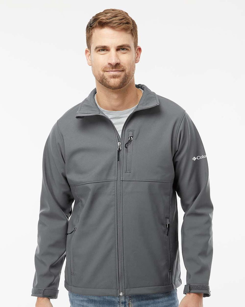 NWT Columbia Elk Bend EXS Soft Shell popular Jacket Gray S