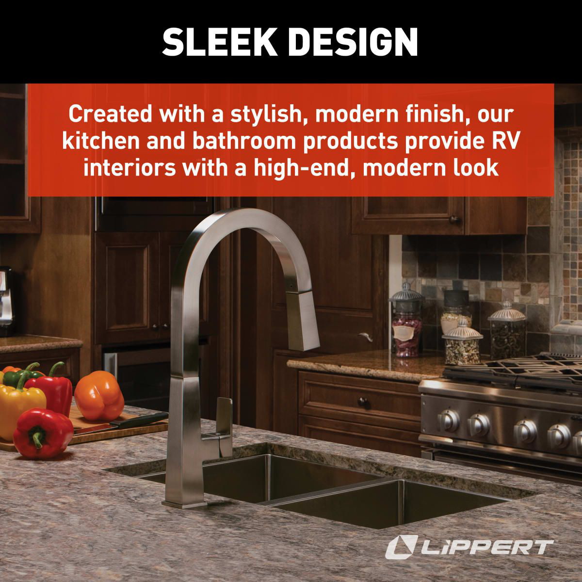 Lippert Flow Max Pull-Down Kitchen Faucet - Stainless Steel – Shop ...