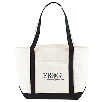 Canvas Boat Tote - Forest River Apparel