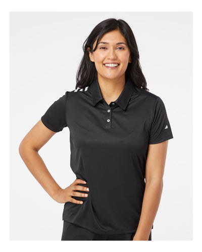 Adidas Women's 3 Stripes Polo - Shop Forest River