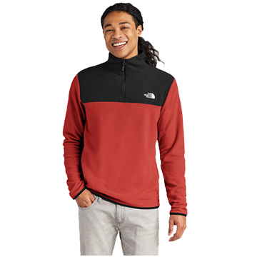 North face fleece red online