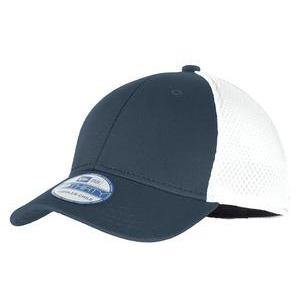 New Era Stretch Mesh Hat Deep Navy / White